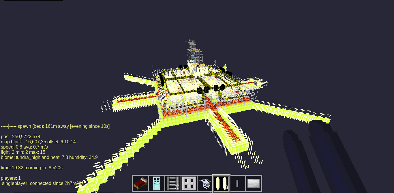 Ways Of Word - is for you to write creatively within in an immersive 3D map / realm built on MineTest 5.4.1 and is now not only for 64 Bit players, but also for 32 Bit LOW end systems. Inspired by wizards & space and created by Mickey McNeill aka NacKKraft.